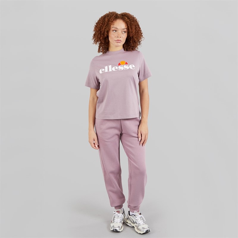 Ellesse Dame Stauf Logo T-shirt Light Purple - Billede 4