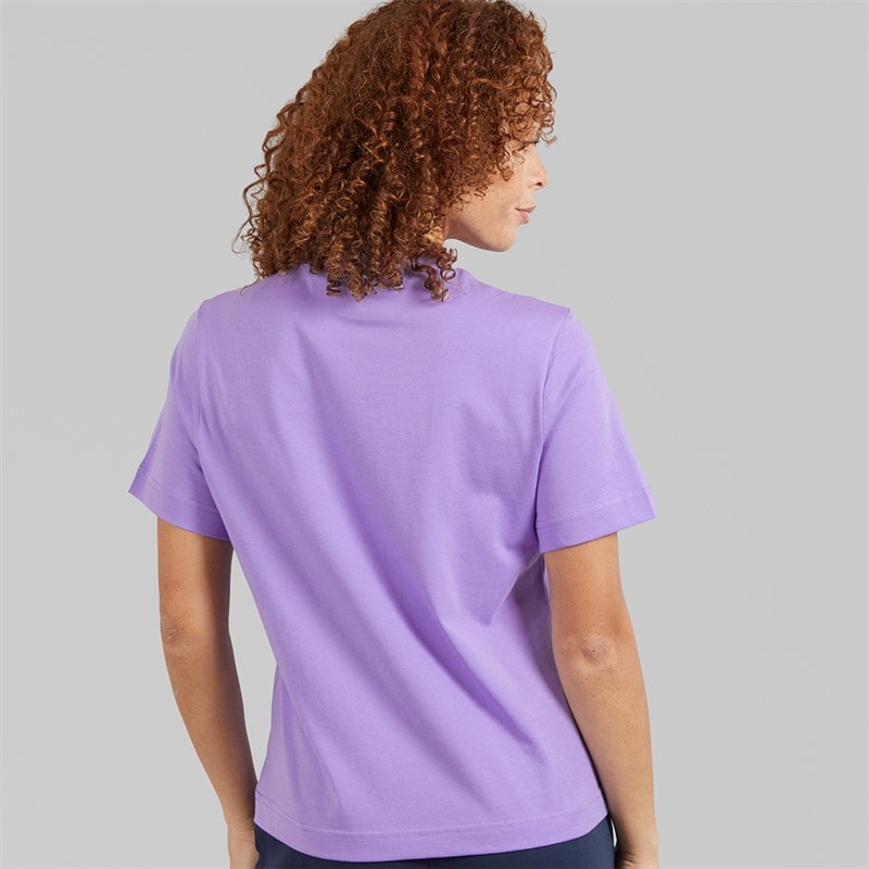 Ellesse Dame Stauf Logo T Shirt Lilla - Billede 2