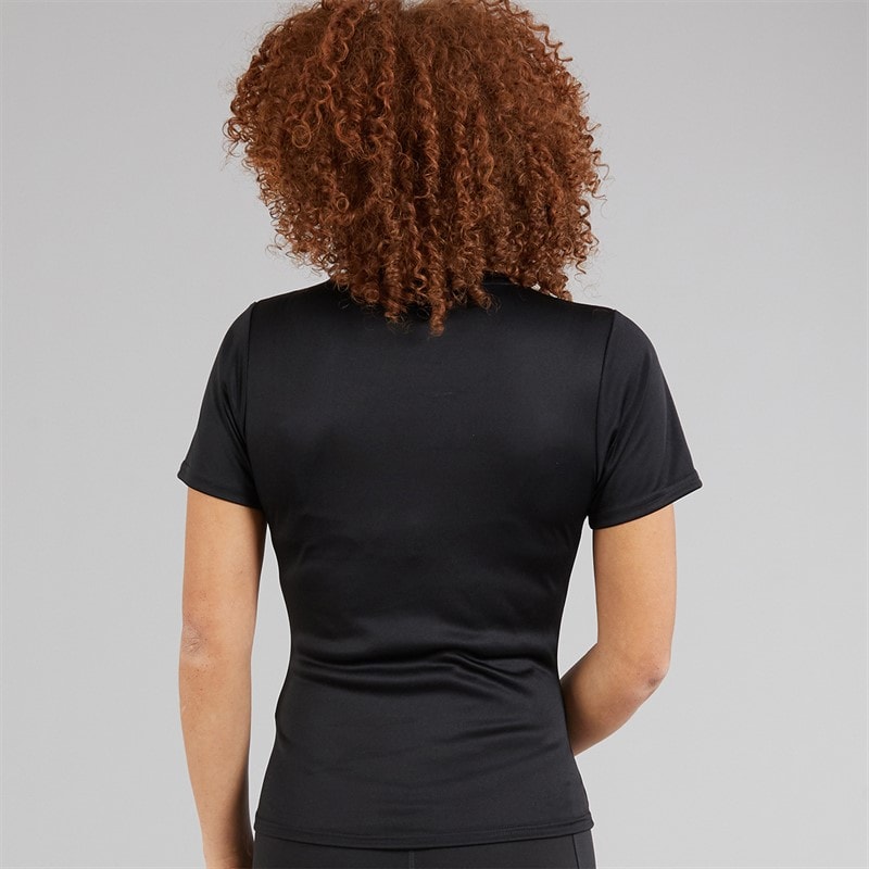 Ellesse Dame Dianne Poly T-shirt Sort - Billede 2