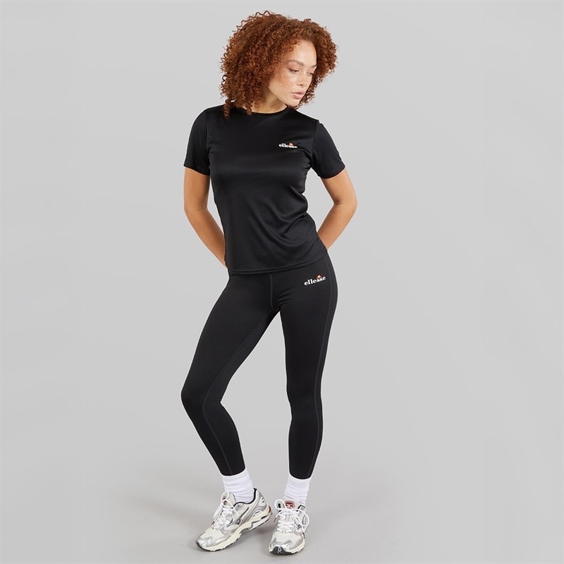 Ellesse Dame Dianne Poly T-shirt Sort - Billede 3