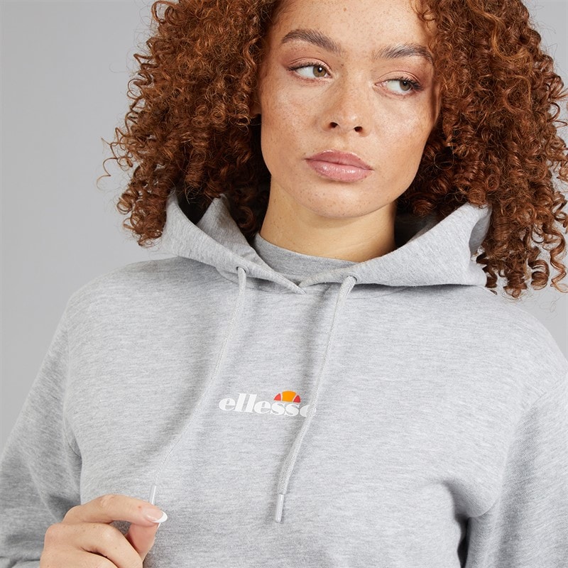 Ellesse Dame Jazana 2 Hættetrøje Light Grey Marl - Billede 3