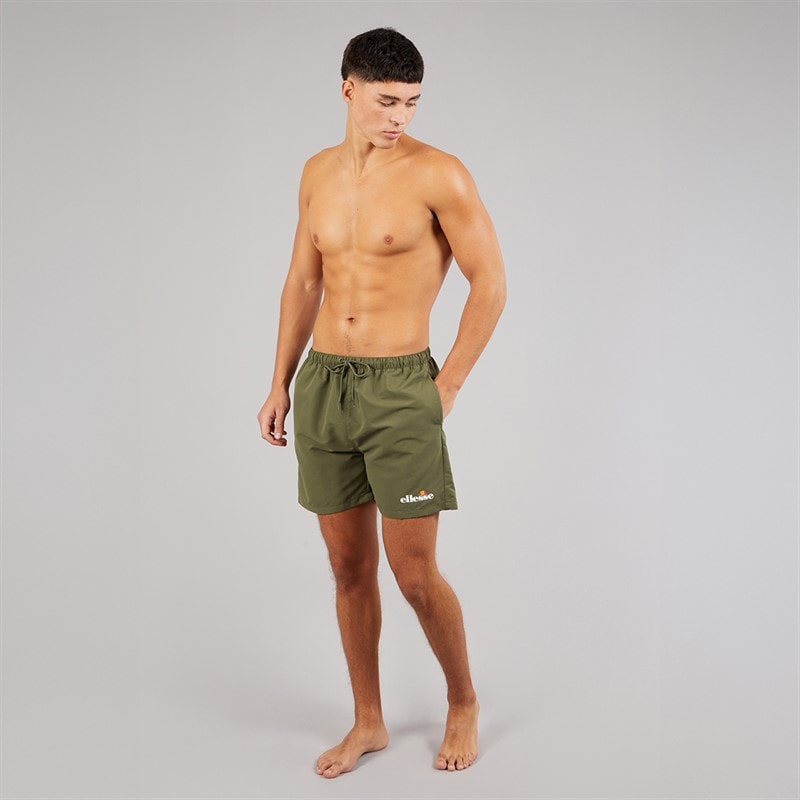 Ellesse Herre Laminardo Svømme Shorts Khaki - Billede 4