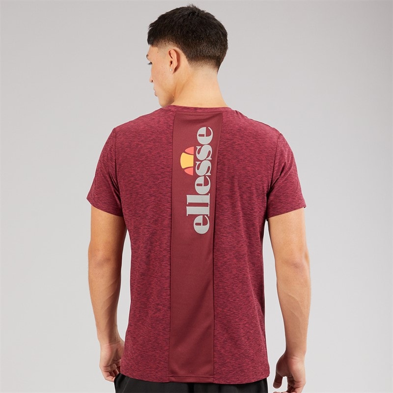 Ellesse Herre Dundalk løbe bluse Burgundy Marl - Billede 2