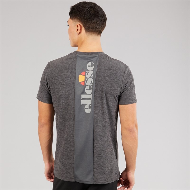 Ellesse Herre Dundalk løbe bluse Black Marl - Billede 2