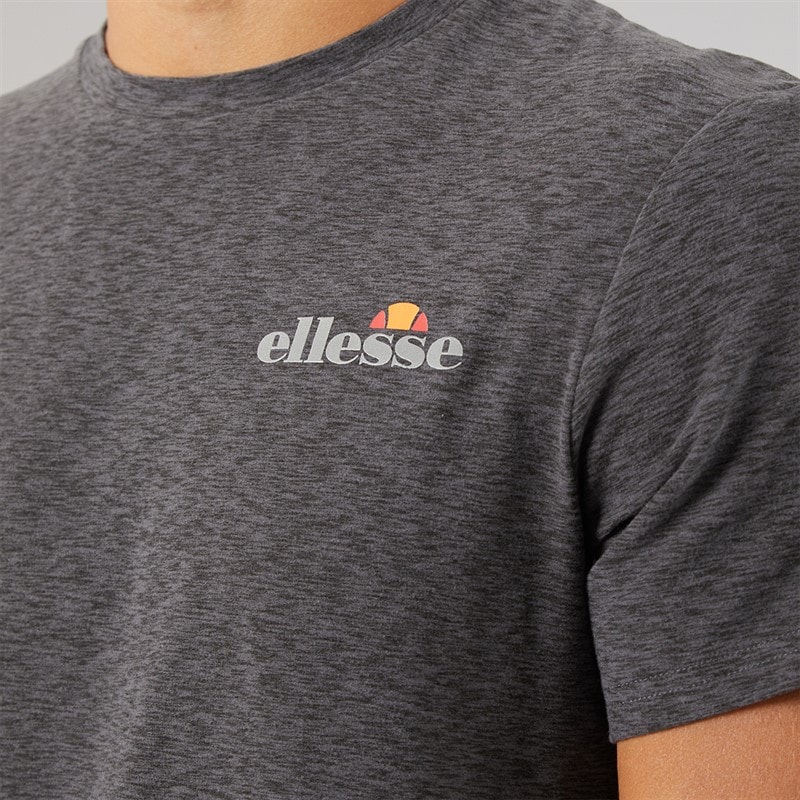 Ellesse Herre Dundalk løbe bluse Black Marl - Billede 3