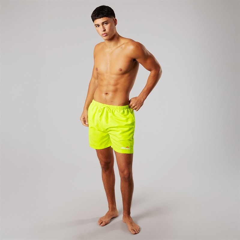 Ellesse Herre Laminardo Svømme Shorts Neon Yellow - Billede 4