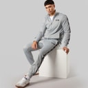 Ellesse Herre Barelo Tapet Polyester Træningsdragt Grå