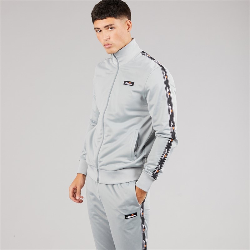 Ellesse Herre Barelo Tapet Polyester Træningsdragt Grå - Billede 3