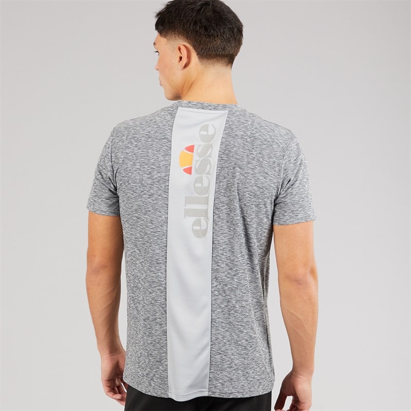 Ellesse Herre Dundalk løbe bluse Light Grey Marl - Billede 2