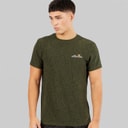 Ellesse Herre Dundalk løbe bluse Khaki Marl