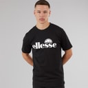 Ellesse Herre Cleffios Logo T-shirt Sort/Hvid