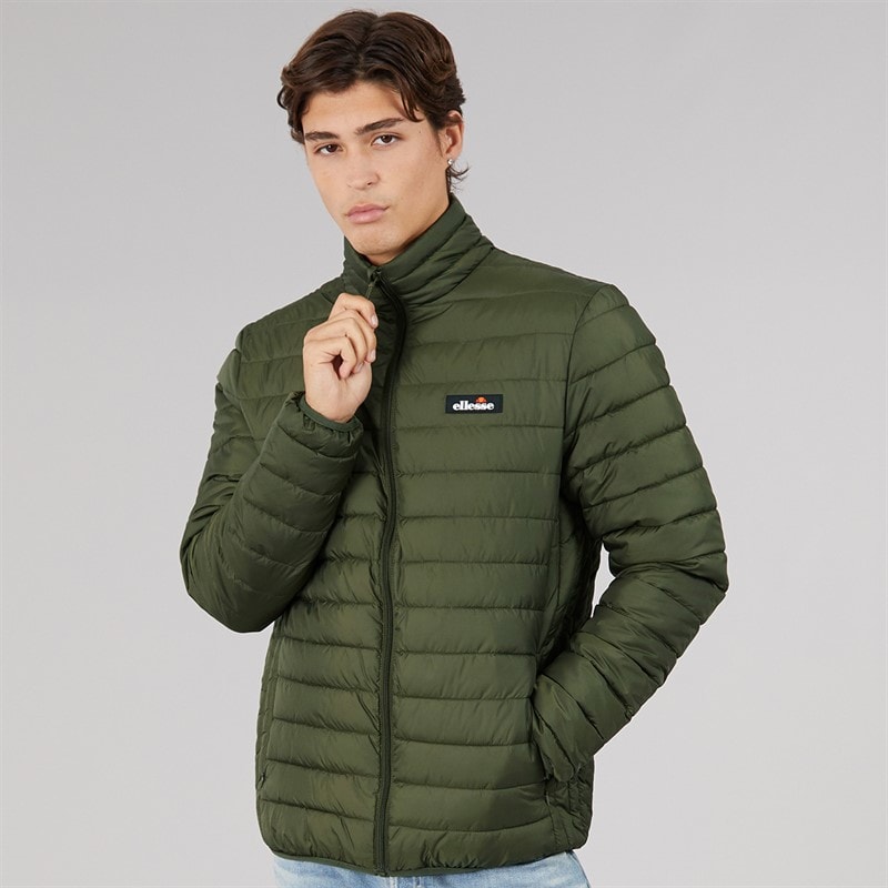 Ellesse Herre Omak Polstret Jakke Khaki - Billede 3