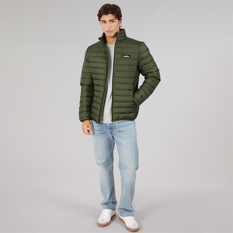 Ellesse Herre Omak Polstret Jakke Khaki - Billede 4