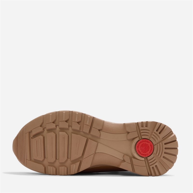 FitFlop Dame Neo D Hyker Warme Suède Instap Outdoor Mini Laarzen Desert Tan - Billede 2