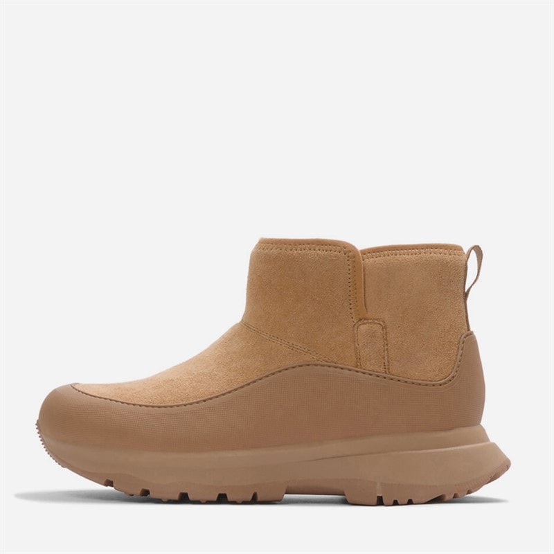 FitFlop Dame Neo D Hyker Warme Suède Instap Outdoor Mini Laarzen Desert Tan - Billede 5