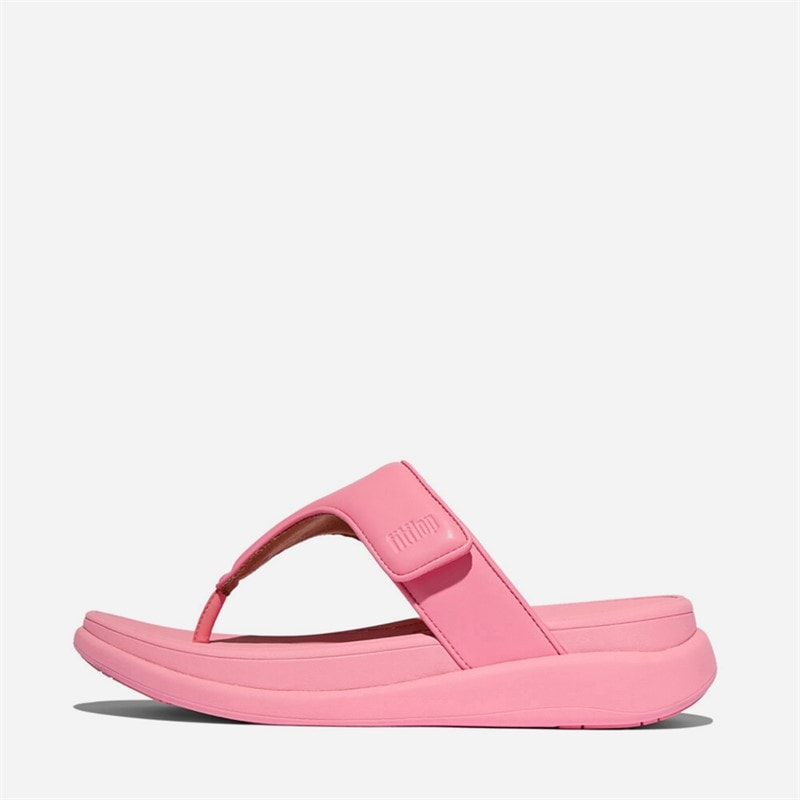 FitFlop Dame F-Mode Go Justerbar Flatform Tåspredere Sandaler Pink Perfect