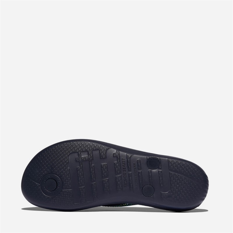 FitFlop Dame Iqushion Sparkle Flip Flops Midnight Navy - Billede 5