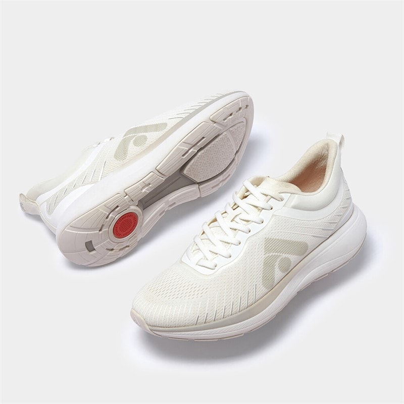 FitFlop Dame FF Mesh Løbesko Urban White - Billede 2