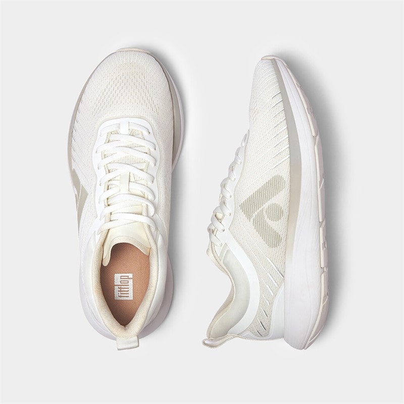 FitFlop Dame FF Mesh Løbesko Urban White - Billede 3