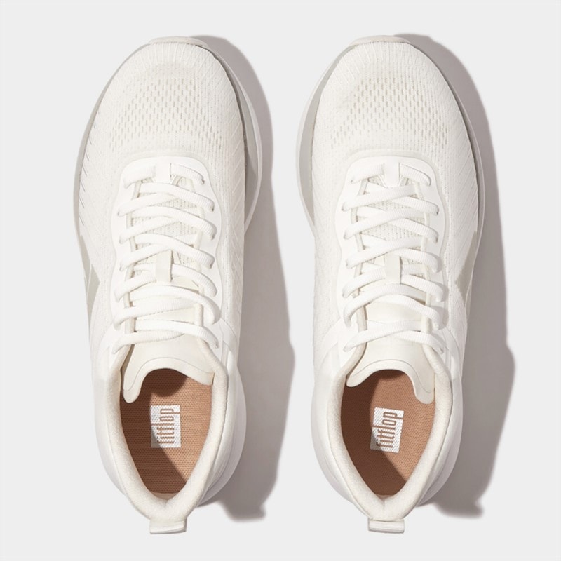 FitFlop Dame FF Mesh Løbesko Urban White - Billede 4