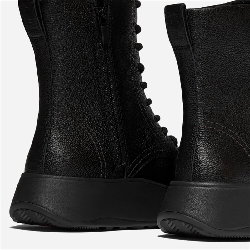 FitFlop Dame F-Mode Snørestøvler Sort - Billede 3