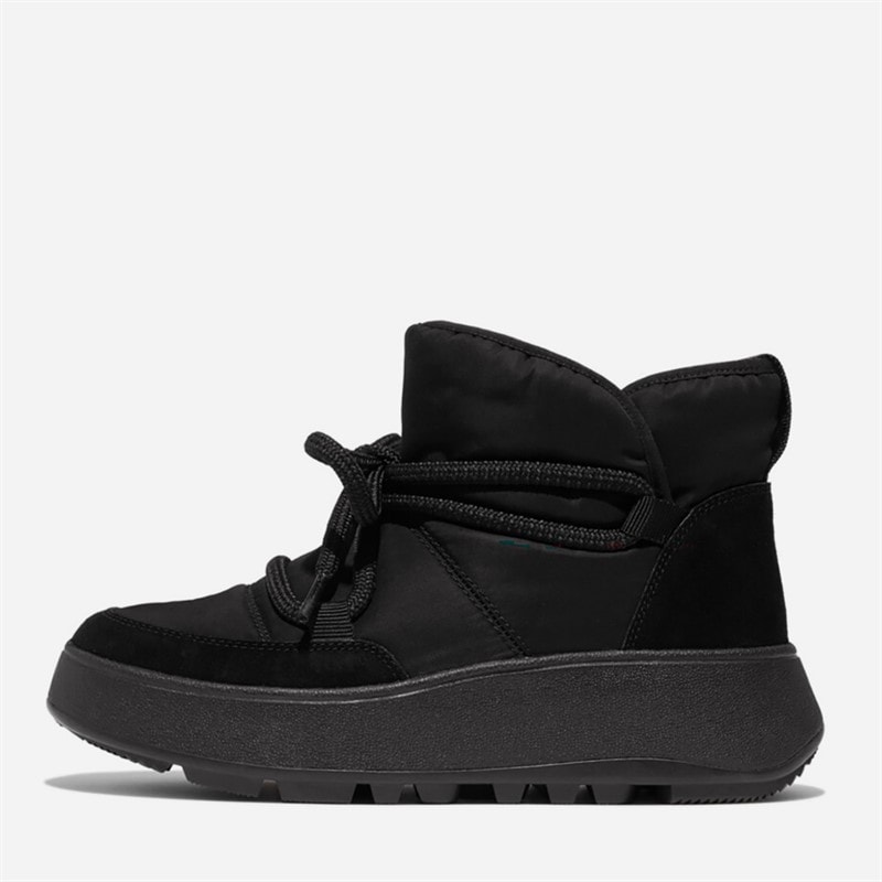 FitFlop Dame F-Mode Vandafvisende Flatform Ankelstøvler Sort - Billede 5