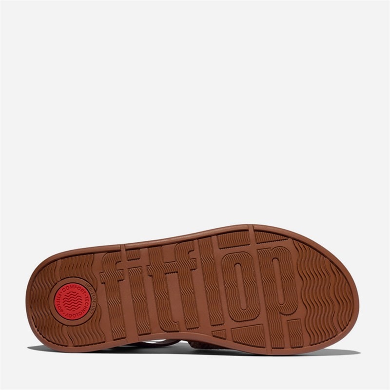 FitFlop Dame F-Mode fisker sandaler Deep Tan/Paris Beige - Billede 5