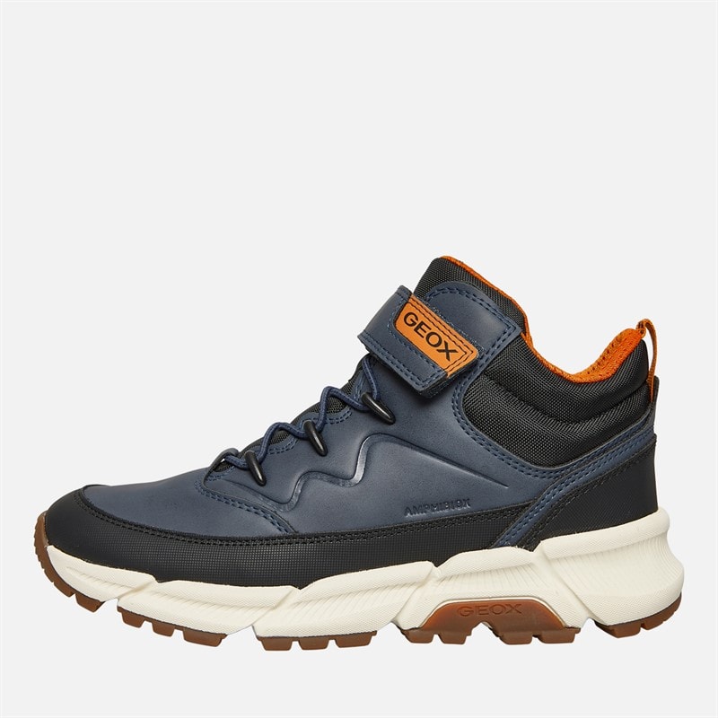 GEOX Junior Drenge Flexypher Plus Støvler Marineblå/Sort