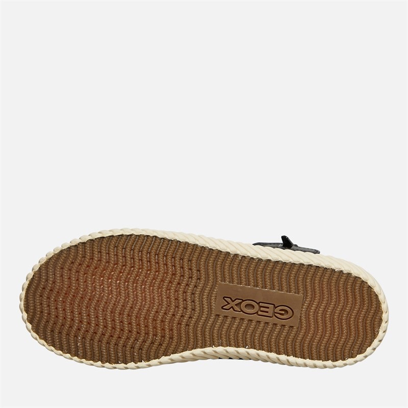 GEOX Piger Mirroless Lynlås Hi Top Træningssko Sort - Billede 2
