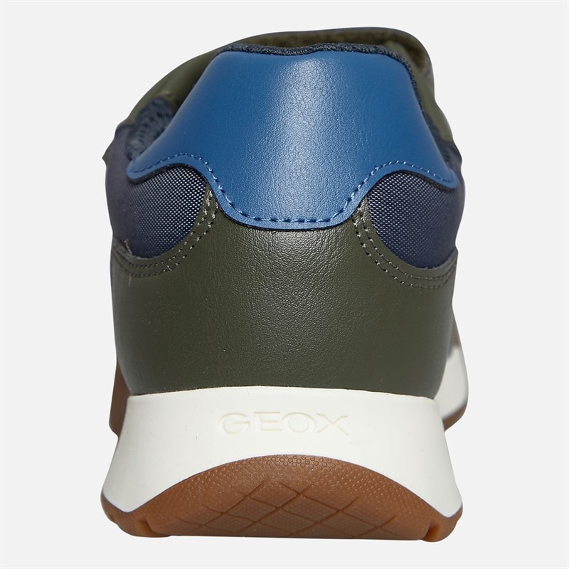 GEOX Junior Drenge Rann træner Military/Orange - Billede 3