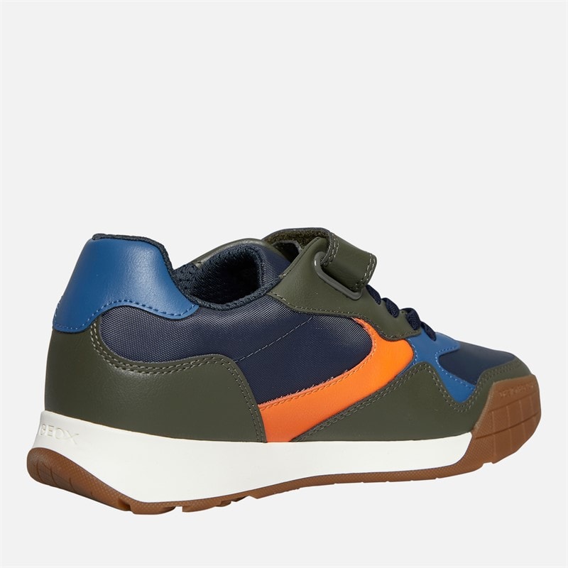 GEOX Junior Drenge Rann træner Military/Orange - Billede 5