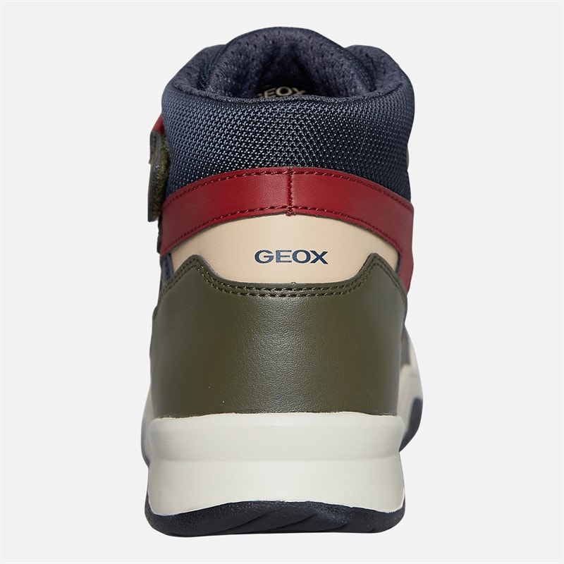 GEOX Junior Drenge Perth høj top sneakers Military/Navy - Billede 3