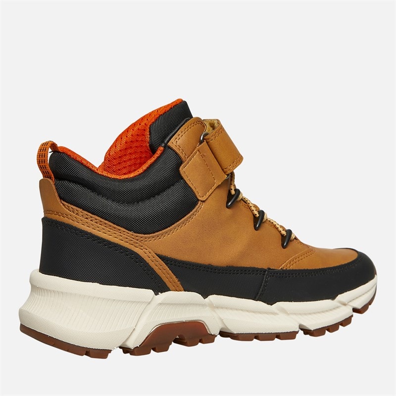 GEOX Junior Drenge Flexypher Plus støvler mørk gul / sort - Billede 5