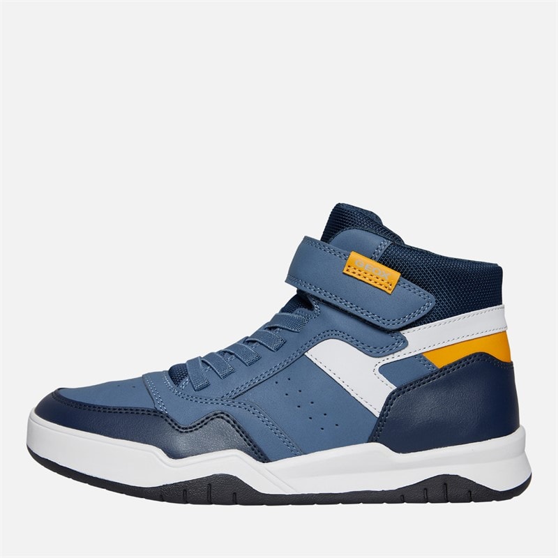 GEOX Junior Drenge Perth høj top sneakers Avio/Grå - Billede 1