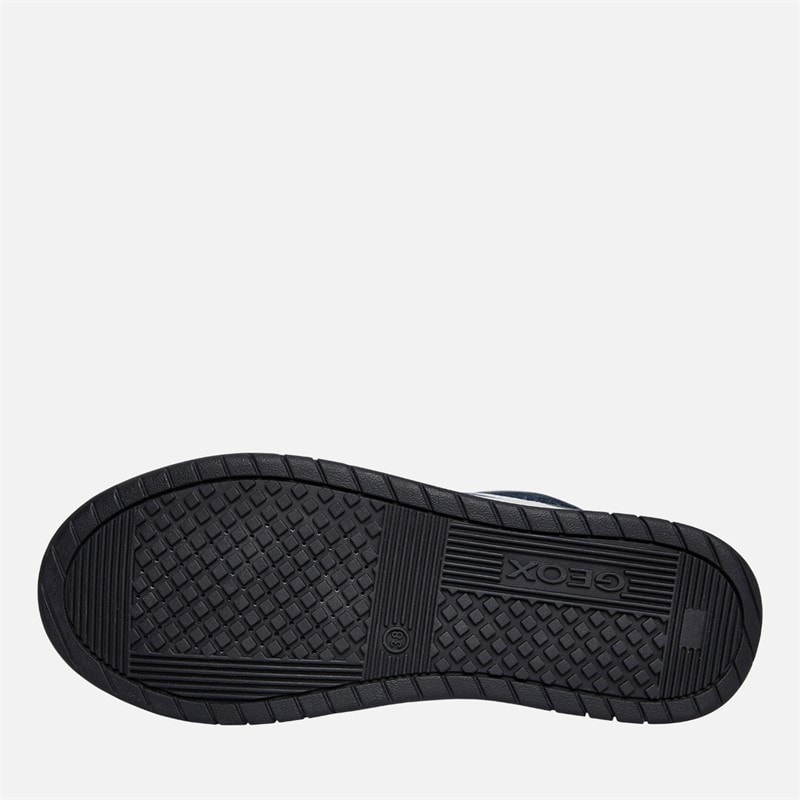 GEOX Junior Drenge Perth høj top sneakers Avio/Grå - Billede 2