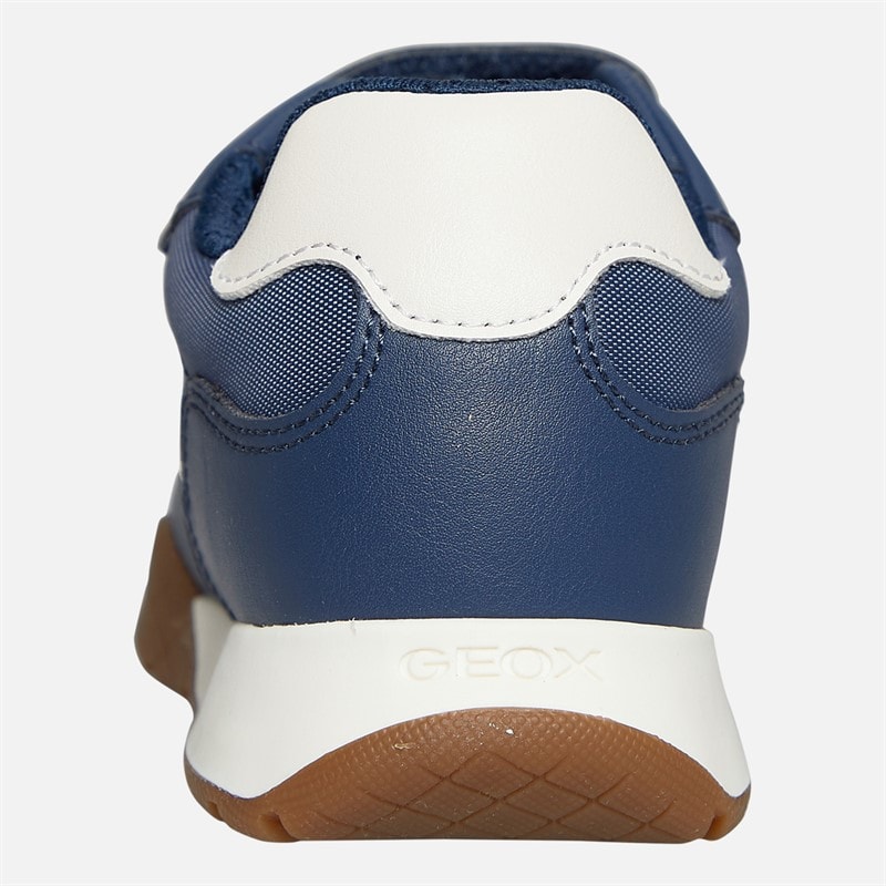GEOX Drenge Rann Træningssko Navy/Lys Elfenben Navy/Lt Ivory - Billede 3