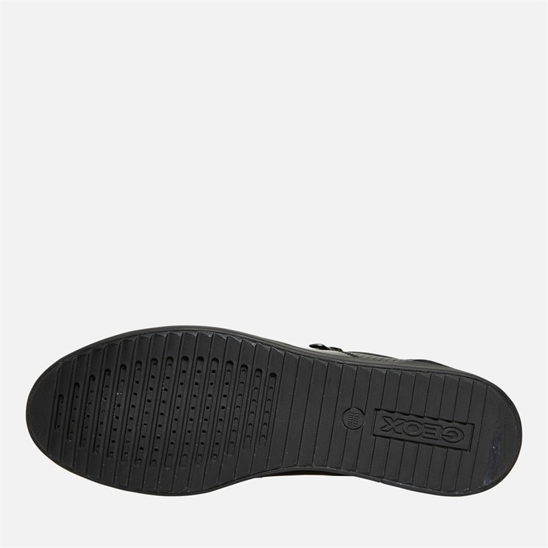 GEOX Dame Blomie Zip Sneakers Sort - Billede 2