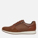 GEOX Herre Avery Zip Sneakers Brun
