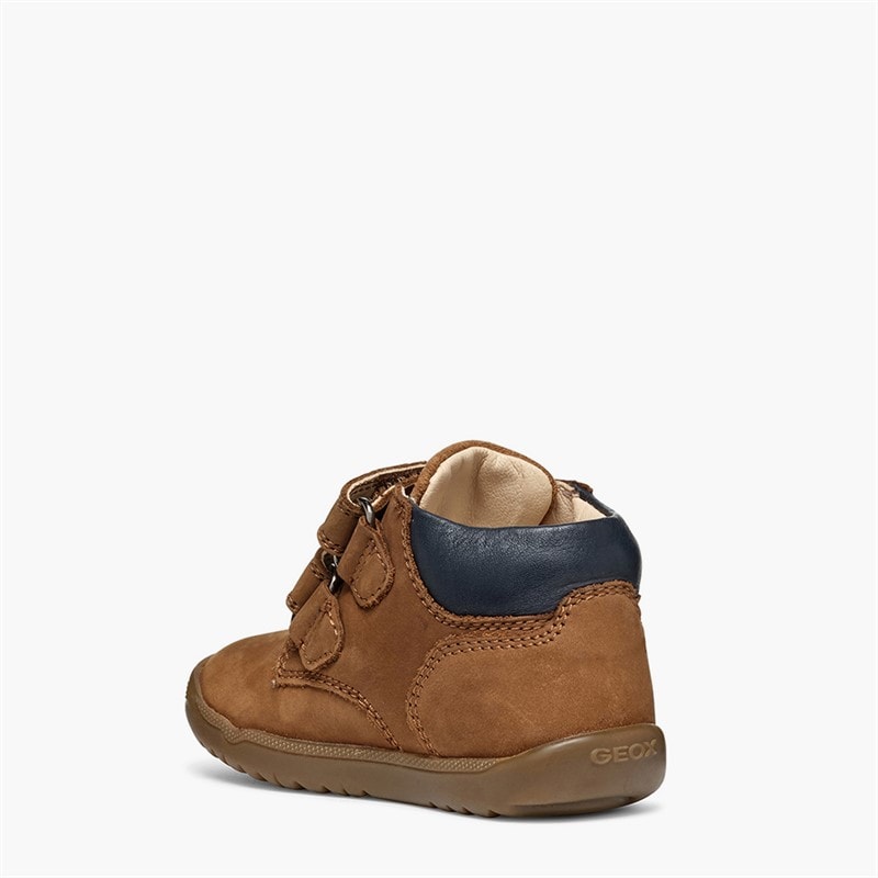 GEOX Baby Drenge Macchia velcro træner Whisky - Billede 3