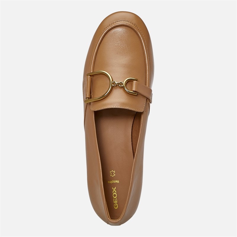 GEOX Dame Palmaria loafers Beige - Billede 4