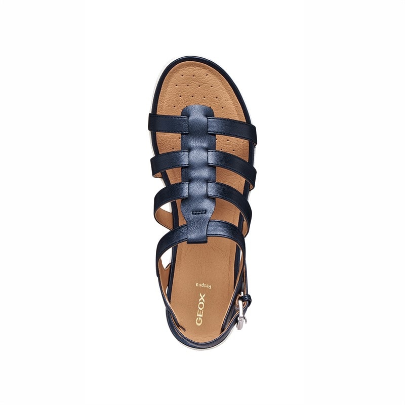 GEOX Dame Vega Fisker Sandaler Mørke Jeans Dk Jeans - Billede 3