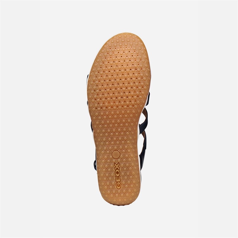 GEOX Dame Vega Fisker Sandaler Mørke Jeans Dk Jeans - Billede 5