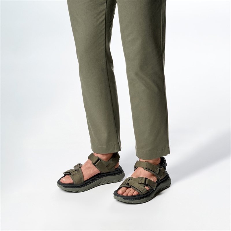 GEOX Herre Spherica Actif Sandaler Military - Billede 2