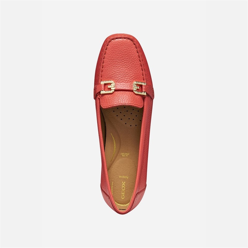 GEOX Dame Annytah mokkasiner Coral - Billede 4