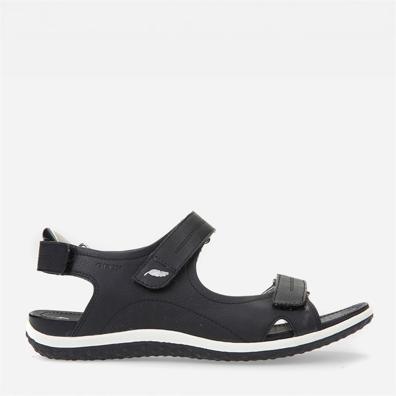 GEOX Dame Vega Sandaler Sort
