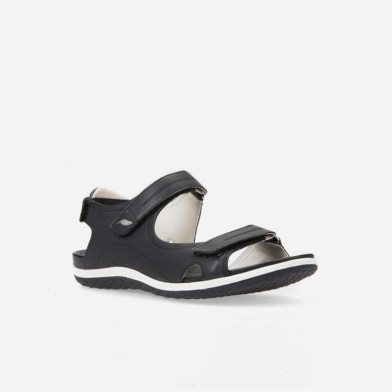 GEOX Dame Vega Sandaler Sort - Billede 2