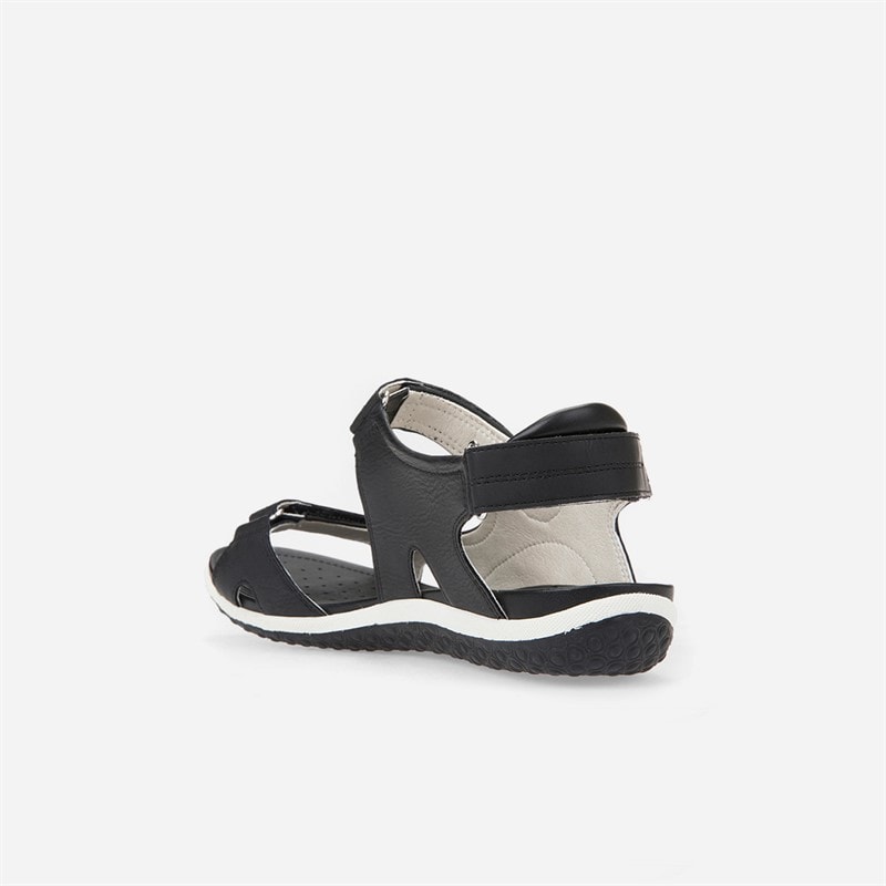 GEOX Dame Vega Sandaler Sort - Billede 3