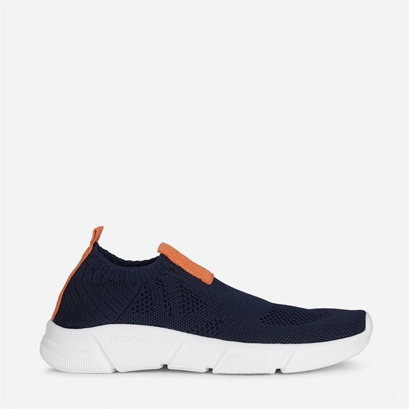 GEOX Junior Drenge Aril træningssko Navy/Orange