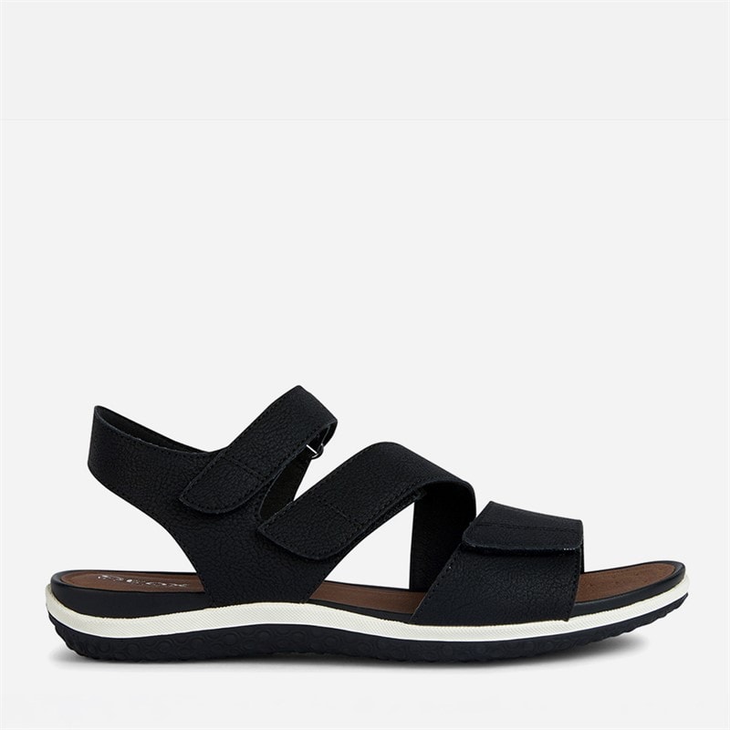 GEOX Dame Vega Sandaler Sort