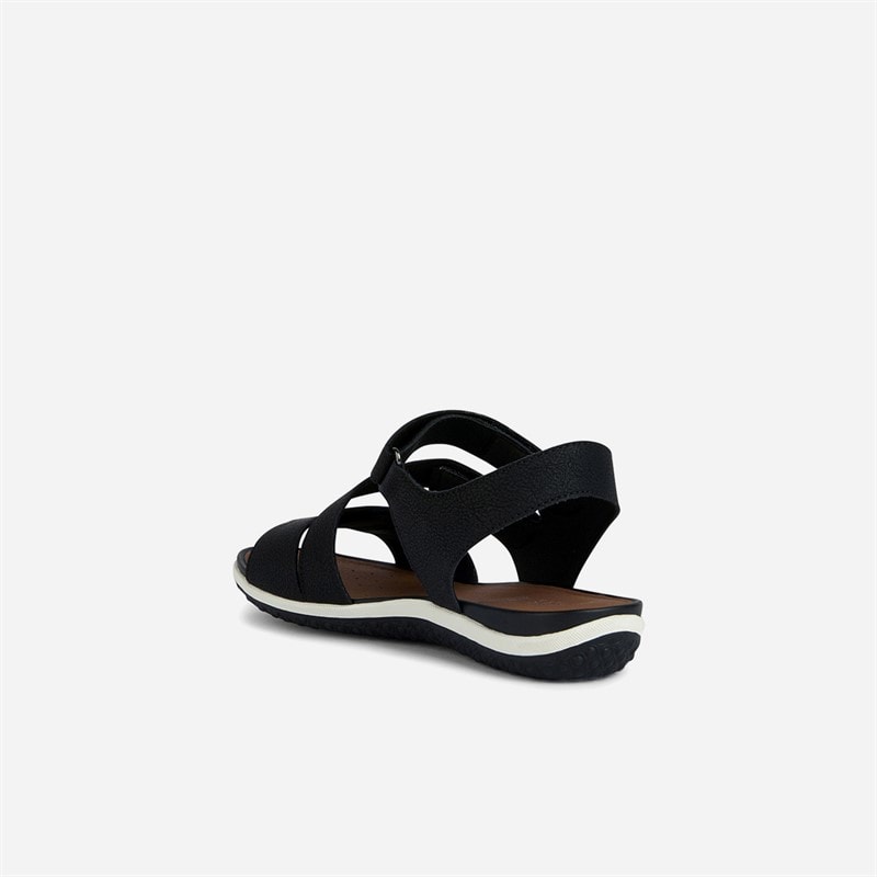 GEOX Dame Vega Sandaler Sort - Billede 3